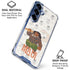 Disney Princess Moana Maui Pattern Galaxy S25 Clear Case